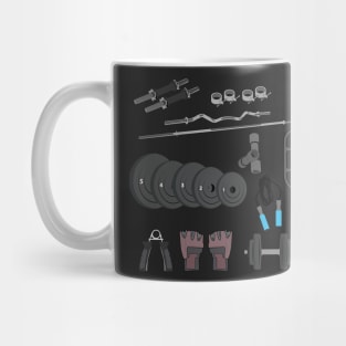 Strength Accessories Stickers Mug